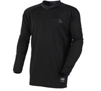 O'NEAL | Maillot | Moto Enduro | Offre Une liberté de Mouvement maximale, coudières Cousues, matière Respirante| Jersey Element Classic | Adulte | Noir | Taille L