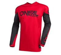 O'NEAL | Maillot | Motocross Enduro | Matière Respirante, Protection rembourrée des Coudes, conçu pour Une liberté de Mouvement maximale | Maillot Element Threat | Adulte | Rouge/Noir | Taille XL