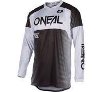Oneal Matrix Ridewear Maillot de motocross, noir-gris, taille L pour homme