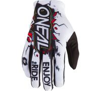 ONeal Matrix Villain, gants enfants M Blanc Blanc