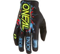 Oneal Matrix Villain 2 Gants Motocross Jeunes, noir, Taille XS