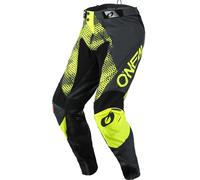 Oneal Mayhem Covert Pantalon Motocross, gris/jaune, Taille 28