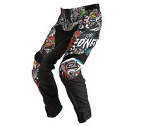 ONeal Mayhem S20 Crank, pantalon en textile 32 Noir/Rouge/Bleu/Jaune Noir/Rouge/Bleu/Jaune