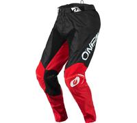 Oneal Mayhem Hexx Pantalon Motocross, noir-rouge, taille 28 pour homme
