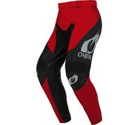 Oneal Mayhem Hexx Pantalons de motocross, noir-rouge, taille 42 pour homme