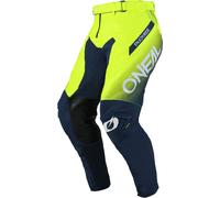 ONeal Mayhem Hexx S25, pantalon en textile 42 Bleu Foncé/Jaune Néon Bleu Foncé/Jaune Néon