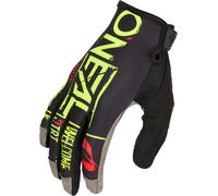 Oneal Mayhem Nanofront Attack Gants de motocross, noir/jaune, Taille L