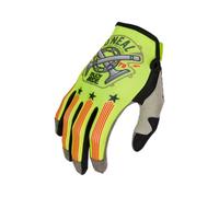 Oneal Mayhem Nanofront Piston Gants de Motocross (Yellow/Black/Red,L)