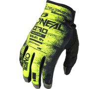 Oneal Mayhem Scarz Gants de motocross, noir/jaune néon, Taille XL