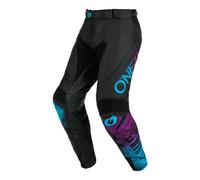 ONeal Mayhem Scarz, pantalon en textile 30 Noir/Bleu/Mauve Noir/Bleu/Mauve