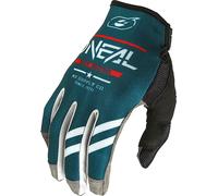 Oneal Mayhem Squadron V.22 Gants de motocross, gris-bleu, taille M pour homme