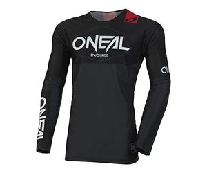 O'NEAL Mayhem V23 Hexx Maillot pour Enfant T-Shirt, Noir/Gris, XL Unisex