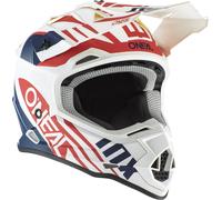 O'NEAL Motocross Casque 2SRS Spyde 2.0 , Bleu Rouge, S