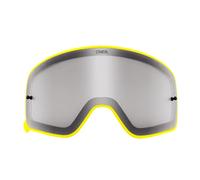 O'NEAL | Motocross Goggle Spare Parts | Motorcycle Enduro | Polycarbonate Magnetic Lens, Impact Resistant Lens with 100% UV Protection | B 50 Goggle Yellow Spare Leans Grey | Yellow