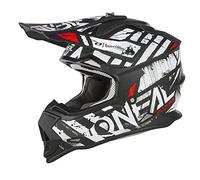 ONeal 2SRS Glitch S23, casque croisé XL Mat Noir/Blanc Mat Noir/Blanc