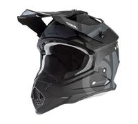 O'NEAL Motocross Helm 2SRS Slick V.23, Schwarz Grau, XL, 0200-S8