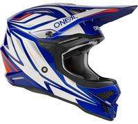 O'NEAL Motocross Helmet 3SRS Vertical V.23 , bleu blanc, M