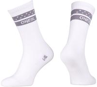 ONeal MTB Performance Solid, chaussettes 43-46 EU Blanc/Gris Blanc/Gris