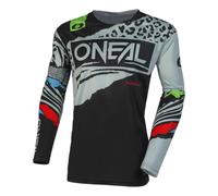 O'NEAL Oneal M004-712 Motocross Enfant, Black/Grey, S Mixte