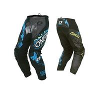 O'NEAL | Pantalon de Motocross | Enduro Motocross | Entièrement doublé, Coussin de Protection en Caoutchouc pour Une Protection supplémentaire | Pants Element Villain | Adultes | Gris | Taille 38