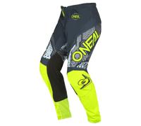 O'NEAL | Pantalon de Motocross | Enduro MX | Liberté de Mouvement maximale, Conception légère, Respirante et Durable | Pantalon Element Camo V.22 | Adulte | Gris Néon Jaune | Taille 30/46