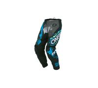 ONeal Element Villain, pantalon textile enfants 26 Gris/Noir/Bleu Gris/Noir/Bleu