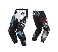 O'Neal Pantalon textile enfants Element Villain Taille 28 Blanc/Noir/Bleu