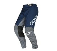 O'NEAL | Pantalon de Motocross | Moto Enduro | Tissus Denier durables, avec Une Grande liberté de Mouvement, Coupe athlétique | Pantalon Mayhem Hexx V.22 | Adulte | Bleu Gris | Taille 40/56