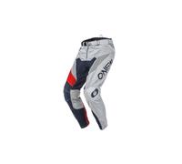 O'NEAL | Pantalon de Motocross | MTB | Design extrêmement Durable et léger pour Un Maximum de Confort et de Protection, Jambes sans Manches | Airwear Pants Freez | Adultes | Gris Rouge | Taille 28/44