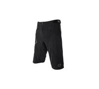 O'NEAL | Pantalon de VTT | VTT DH Downhill FR Freeride | Matière imperméable et Respirante, Short mi-Long | Short All Mountain Mud | Adulte | Noir | Taille 28/44
