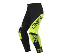 O'NEAL Pantalon Élément, Noir/Jaune Fluo, 52 Mixte