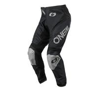 O'NEAL | Pantalon | Enduro Motocross | liberté de Mouvement maximale, Conception Respirante et Durable, Doublure Respirante | Pantalon Matrix Ridewear | Adulte | Noir/Gris | Taille 30/50