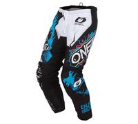 Oneal Element Villain Youth Pantalon Motocross pour les jeunes, blanc, taille 26
