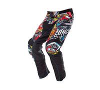 O'NEAL | Pantalon | Moto Enduro | Tissu Durable, offrant Une Grande liberté de Mouvement, Coupe athlétique| Pantalon Mayhem Crank | Adulte | Noir/Multi | Taille 30