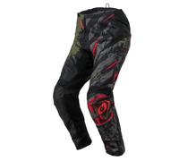 O'NEAL | Pantalon | Motocross Enduro | Liberté de Mouvement maximale, Conception légère, Respirante et Durable | Pantalon Element Ride | Adulte | Noir/Vert | Taille 30/46