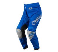 O'NEAL | Pantalon | Motocross Enduro | Offre Une liberté de Mouvement maximale, matière Respirante et Durable, Doublure Respirante | Pantalon Matrix Ridewear | Adulte | Bleu/Gris | Taille 38/54