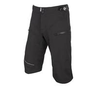 O'NEAL | Pantalon VTT | VTT DH Downhill FR Freeride | Matière imperméable, Polyester, Poche latérale avec Fermeture éclair | Short Mud WP | Adulte | Noir | Taille 38/54