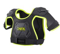 Oneal Pee Wee Plastron d’enfants, jaune, Taille XS-S