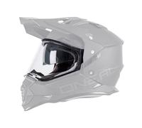 O'NEAL | Pièces de Rechange pour Casques de Moto | Visière de Rechange en Polycarbonate, résistante aux Rayures et moulée par Injection | Bouclier de Rechange pour Casque O'NEAL Sierra | Teinté Noir