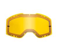 O'NEAL | Pièces de rechange pour lunettes de moto | MX | Lentille de rechange anti-rayures pour le B-20 & B-30 Goggle y compris le revêtement anti-buée | B-20 & B-30 Goggle Spare Lens | Jaune |Onesize