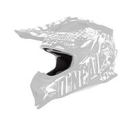 O'NEAL | Pièces détachées pour Casque de Motocross | Moto Enduro | Doublure de Remplacement pour Casque 2SRS Youth | Doublure et Coussinets de Joues pour Casque 2SRS Youth | Gris | Taille L