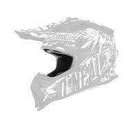 O'NEAL | Pièces détachées pour Casque de Motocross | Moto Enduro | Doublure de Remplacement pour Casque 2SRS Youth | Doublure et Coussinets de Joues pour Casque 2SRS Youth | Gris | Taille S