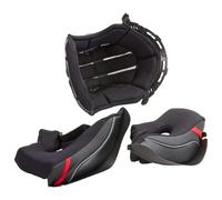 O'NEAL | Pièces détachées pour casque de motocross | Moto Enduro | Doublure de remplacement pour casque D-SRS | Doublure et coussinets de joues pour casque D-SRS | Noir | Taille XS
