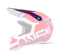 O'NEAL | Pièces détachées pour Casque de Motocross | Moto Enduro | Visière de Rechange pour Casque Blocker 5SRS | Visière de Rechange pour Casque Blocker 5SRS | Rouge Bleu | Taille Unique