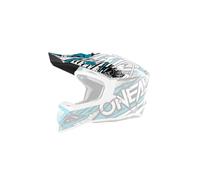 O'NEAL | Pièces détachées pour Casque de Motocross | Moto Enduro | Visière de Remplacement pour Casque 8SRS SYNTHY | Visière pour Casque 8SRS SYNTHY | Blanc Menthe | Taille Unique