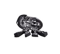 O'NEAL | Pièces détachées pour Casques de Motocross | Moto Enduro VTT | Coussinets de Joues et doublures pour Casques | Doublure et Coussinets de Joues Casque Fury | Noir | Taille L