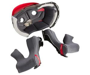 O'NEAL | Pièces détachées pour casques de vélo de montagne | VTT Downhill Freeride | Coussinets de joues et doublures pour casques | Doublure et coussinets de joues pour casque 10SRS | Noir | Taille L