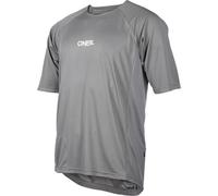 Oneal Pin It Maillot de vélo à manches courtes, gris, Taille M