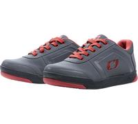 ONeal Pinned Flat, chaussures unisexes 43 EU Gris/Rouge Gris/Rouge