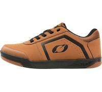 Oneal Pinned Flat Pedal V.25 Chaussures de vélo, Noir/marron clair, Taille 36